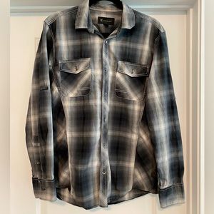 INC International men’s plaid shirt size medium